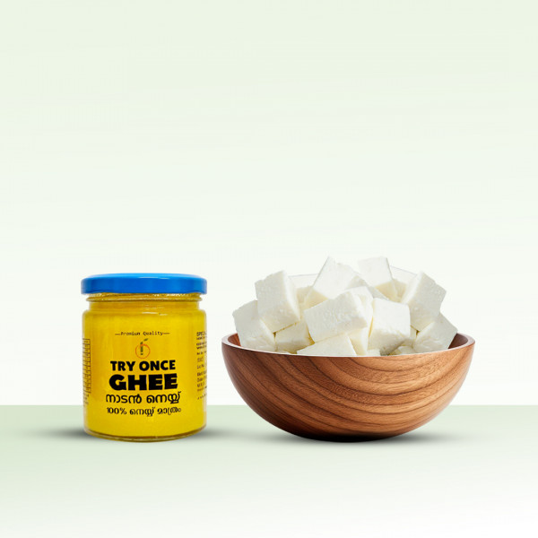 Combo Ghee 150ml & paneer - Free 30g Honey